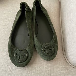 Tory Burch Suede Flats